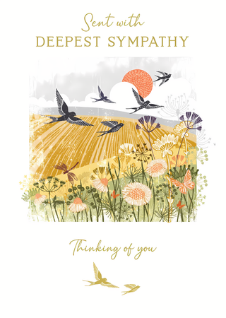 Deepest Sympathy - Greeting Card
