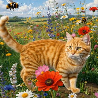 Country Cat Daughter In Law Birthday