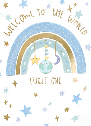 Birth Congratulations Boy - Greeting Card
