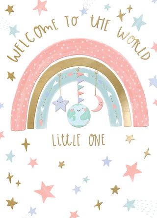 Birth Congratulations Girl - Greeting Card