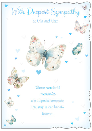 Deepest Sympathy - Greeting Card