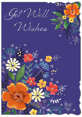 Get Well Female - Greeting Card