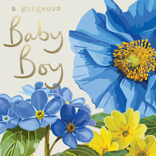 Birth Congratulations Boy - Greeting Card