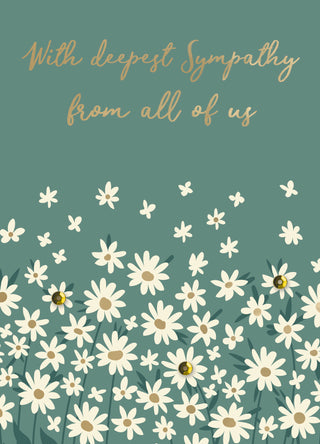 Deepest Sympathy From All Of Us - Greeting Card