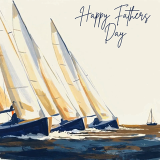 Fathers Day Sailing Boats - Ecard