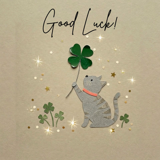 Good Luck Cute Cat