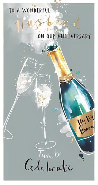 Husband Wedding Anniversary - Greeting Card
