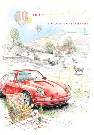 Husband Wedding Anniversary - Greeting Card