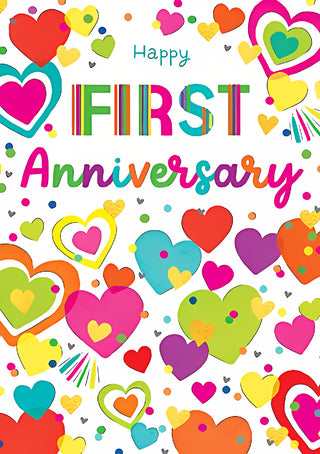 Your 1st Wedding Anniversary - Greeting Card