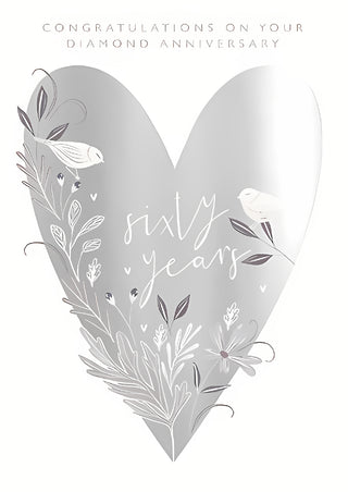 Your Diamond Wedding Anniversary - Greeting Card