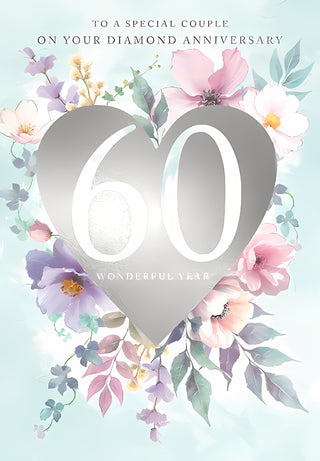 Your Diamond Wedding Anniversary - Greeting Card