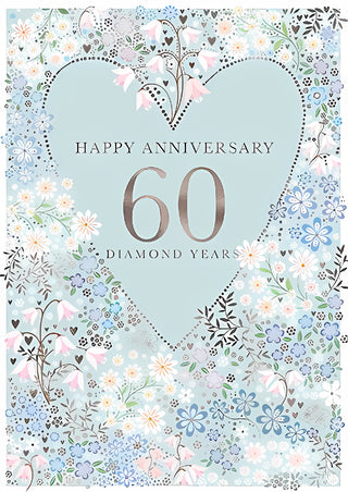 Your Diamond Wedding Anniversary - Greeting Card
