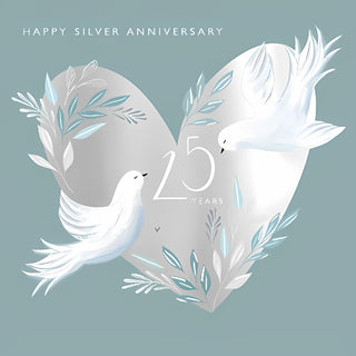 Your Silver Wedding Anniversary - Greeting Card