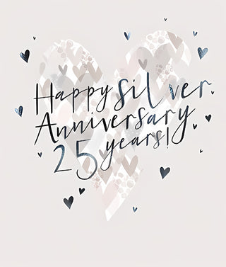 Your Silver Wedding Anniversary - Greeting Card