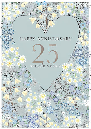 Your Silver Wedding Anniversary - Greeting Card