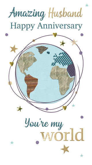 Husband Wedding Anniversary - Greeting Card