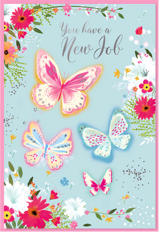 New Job - Greeting Card