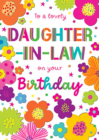 Daughter In Law - Greeting Card