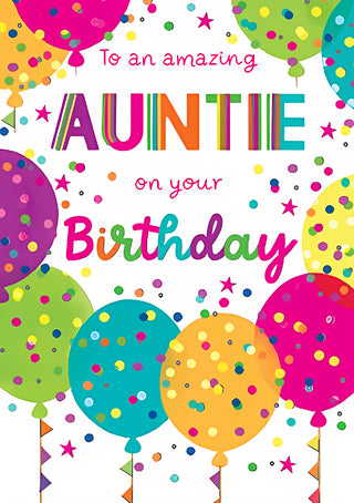 Auntie - Greeting Card