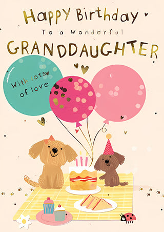 Granddaughter - Greeting Card