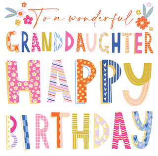 Granddaughter - Greeting Card