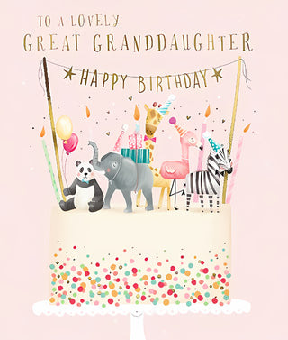Great Granddaughter - Greeting Card
