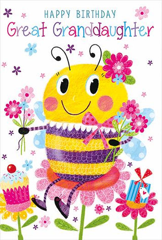 Great Granddaughter - Greeting Card