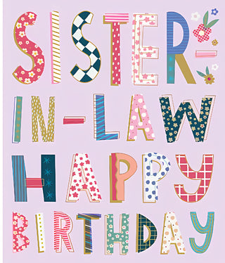Sister In Law - Greeting Card