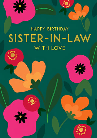 Sister In Law - Greeting Card