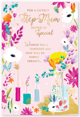 Step Mum - Greeting Card