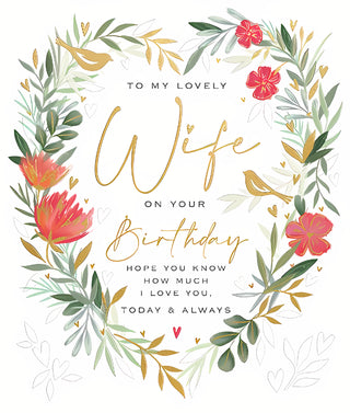 Wife - Greeting Card