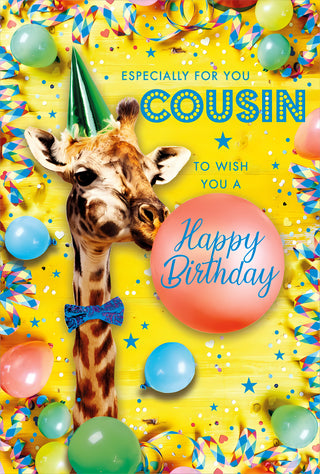 Cousin Male - Greeting Card