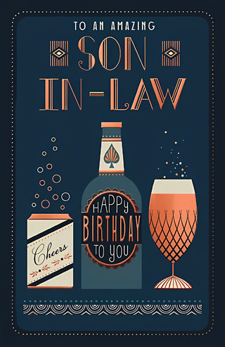 Son In Law - Greeting Card