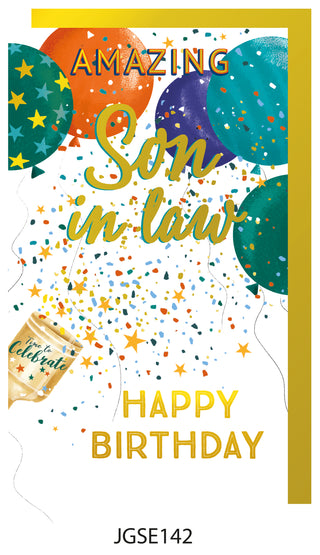 Son In Law Greeting Card