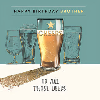 Brother - Greeting Card