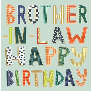 Brother In Law - Greeting Card