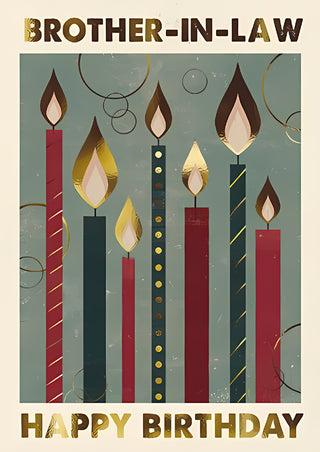 Brother In Law - Greeting Card