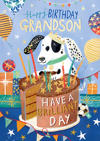 Grandson - Greeting Card