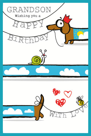 Grandson - Greeting Card