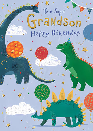 Grandson - Greeting Card