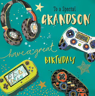 Grandson - Greeting Card