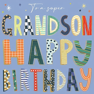 Grandson - Greeting Card