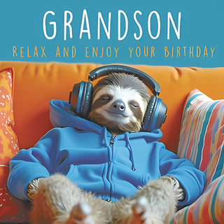 Grandson - Greeting Card