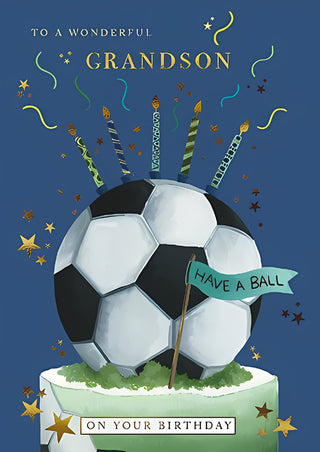 Grandson - Greeting Card