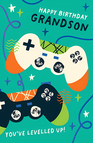 Grandson - Greeting Card