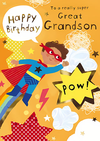 Great Grandson - Greeting Card