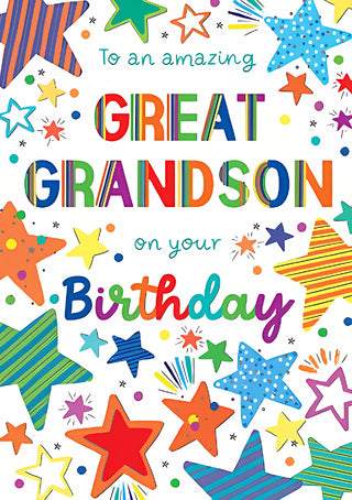 Great Grandson - Greeting Card