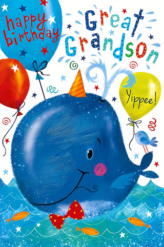 Great Grandson - Greeting Card
