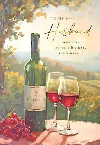 Husband - Greeting Card