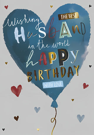 Husband - Greeting Card